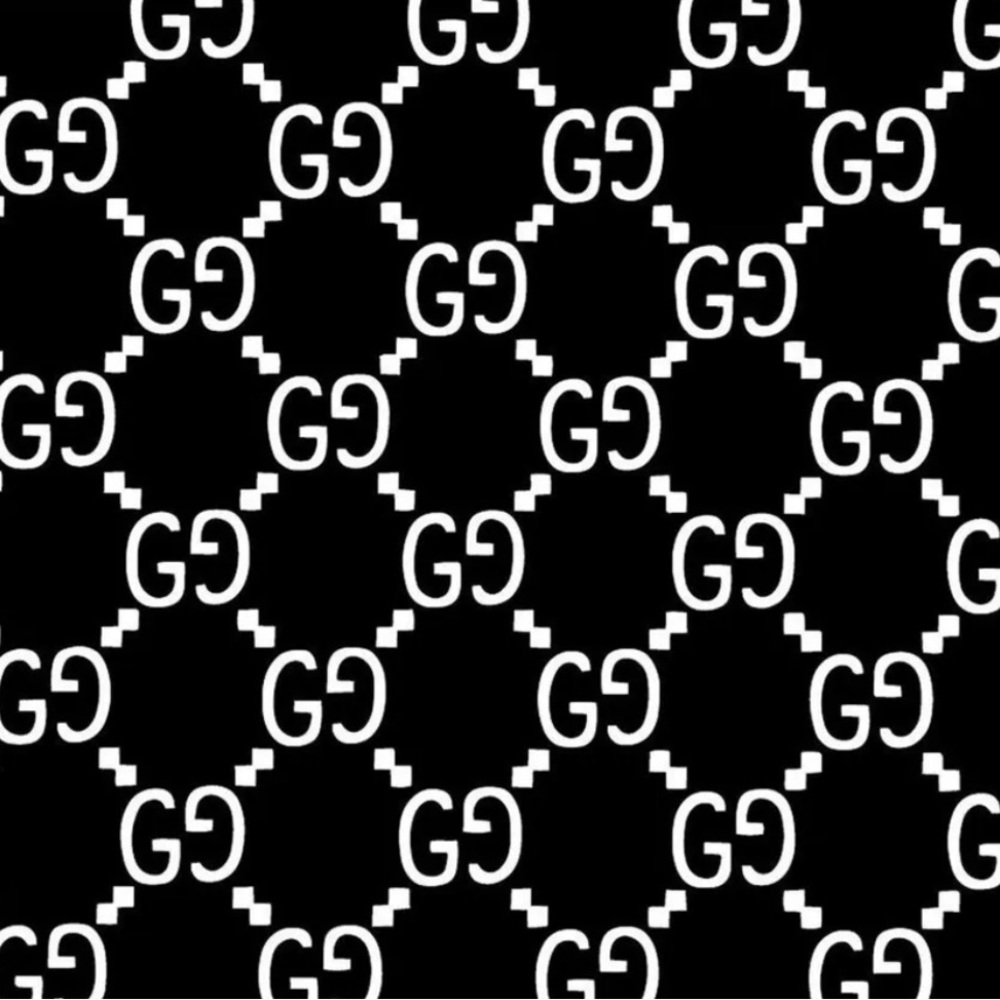 GG Monogram Vinyl Stencil